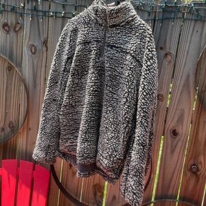 Thread & Supply. Furry pull over